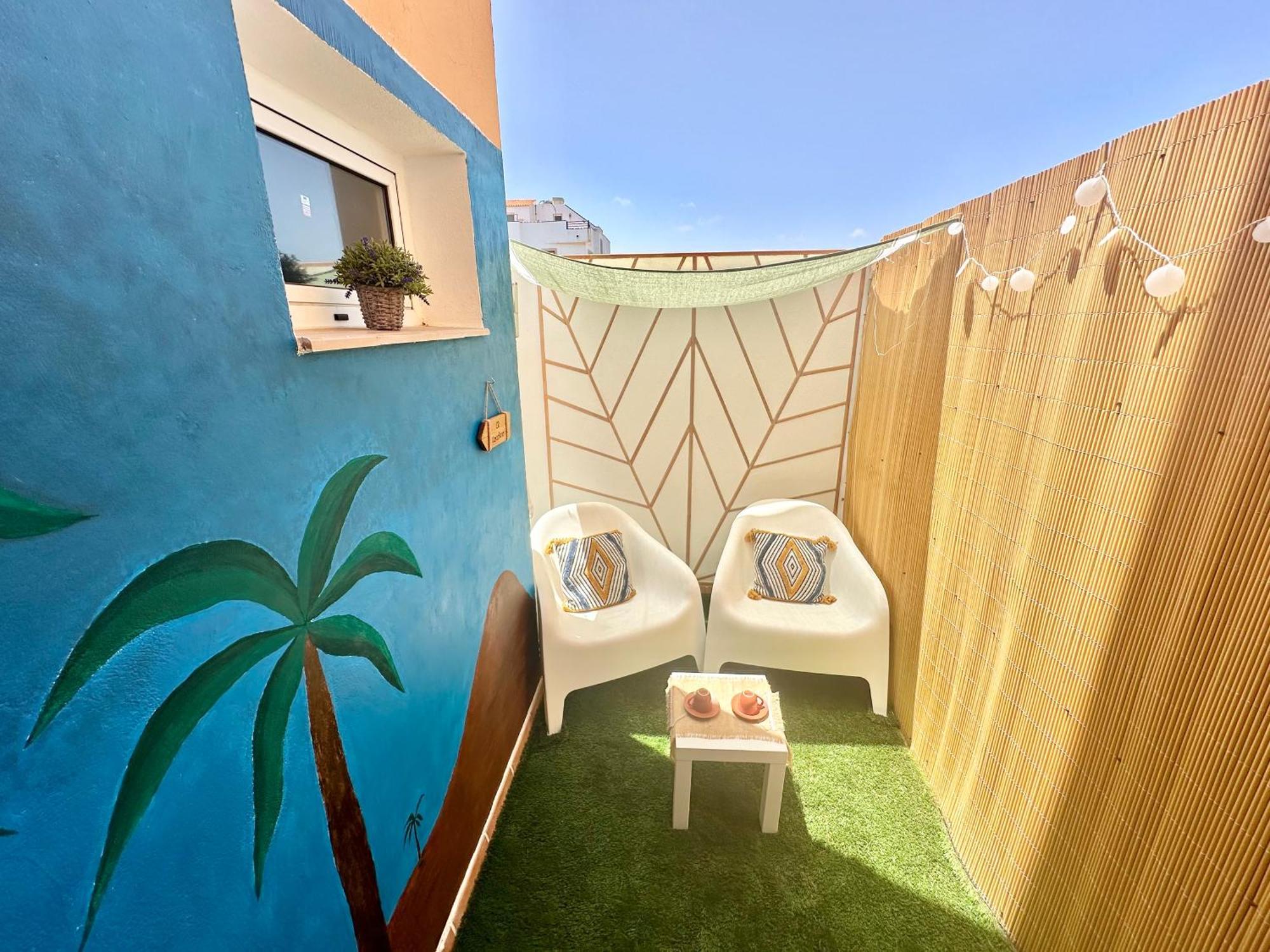 El Cocotero By The Sea, Desk,300Mb Fiber And Terrace Apartment El Cotillo  Bagian luar foto